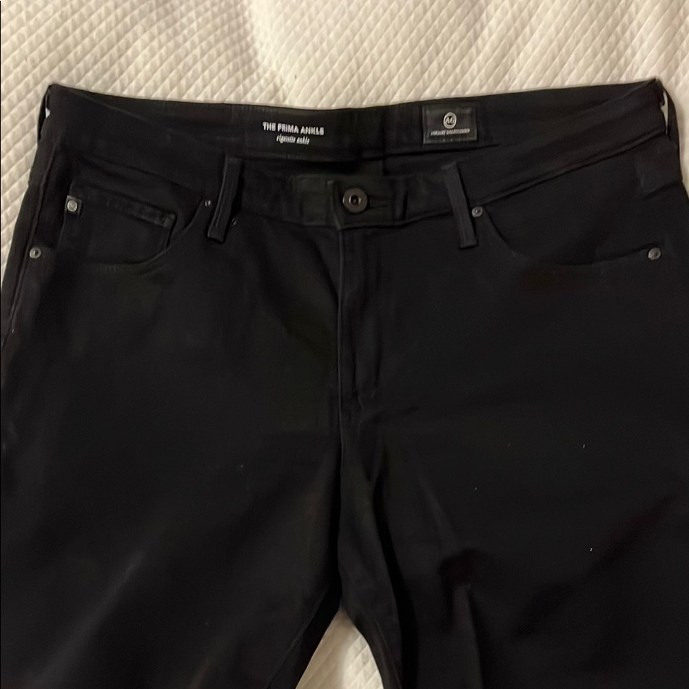 AG Adriano Goldschmied The Prima Ankle Skinny Jeans - Black